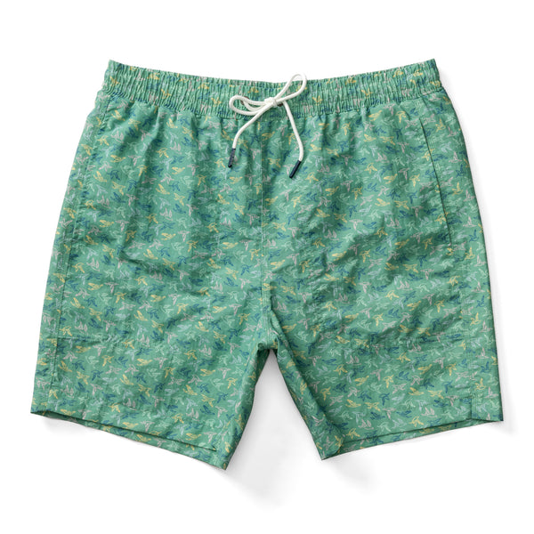 6" Sailport Swim Short - Aspen Green