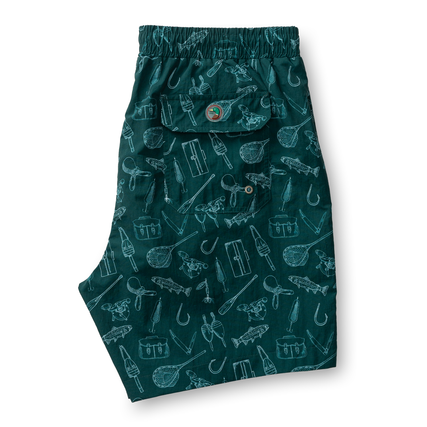 6" Sailport Swim Short - Midnight Teal