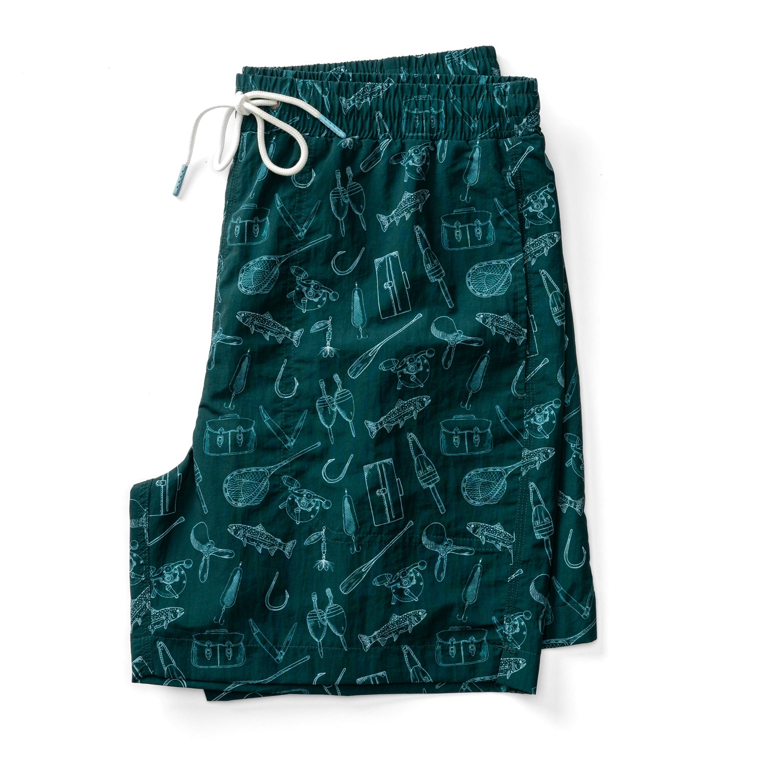 6" Sailport Swim Short - Midnight Teal