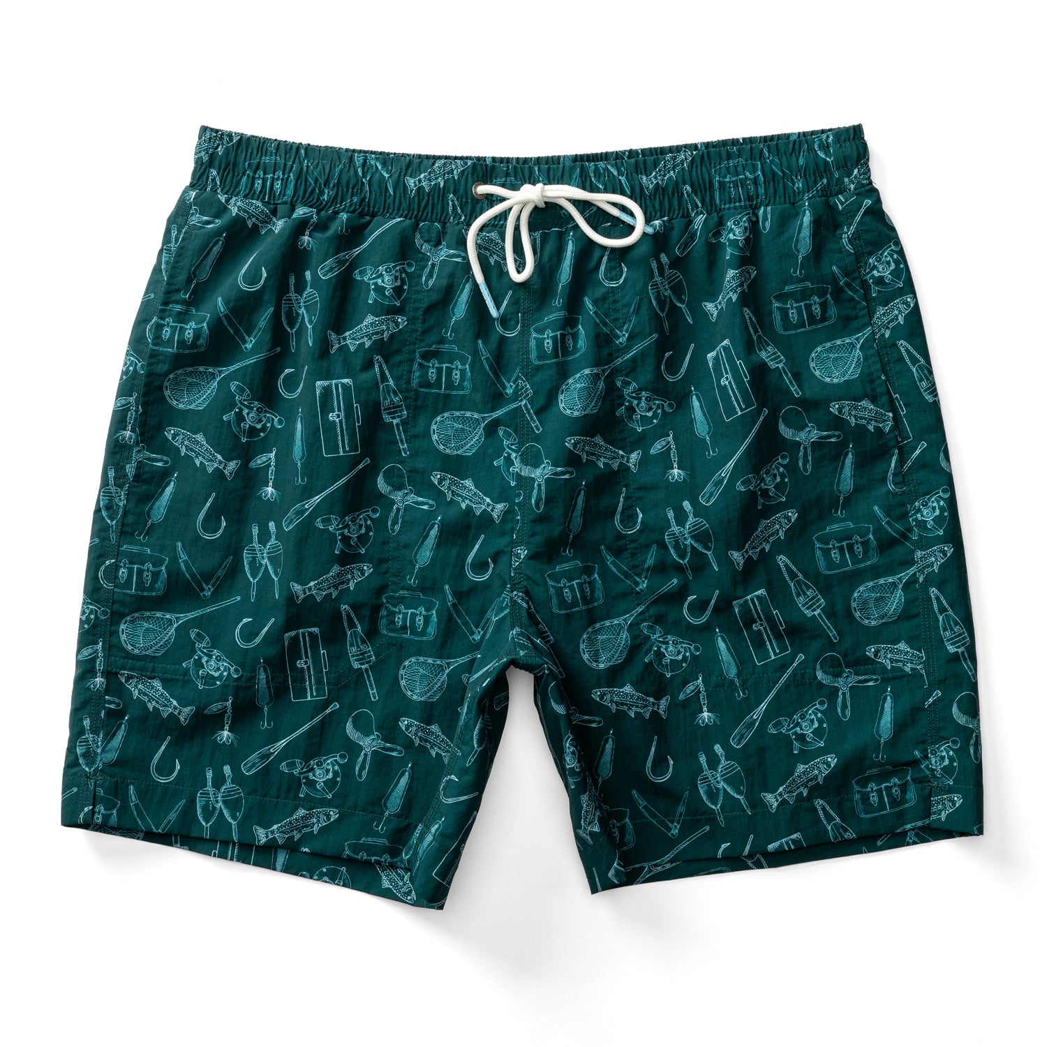 6" Sailport Swim Short - Midnight Teal