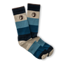 Stripe Cotton Sock - Stone