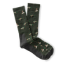 Mallard Merino Wool Sporting Sock - Dark Forest Green Heather