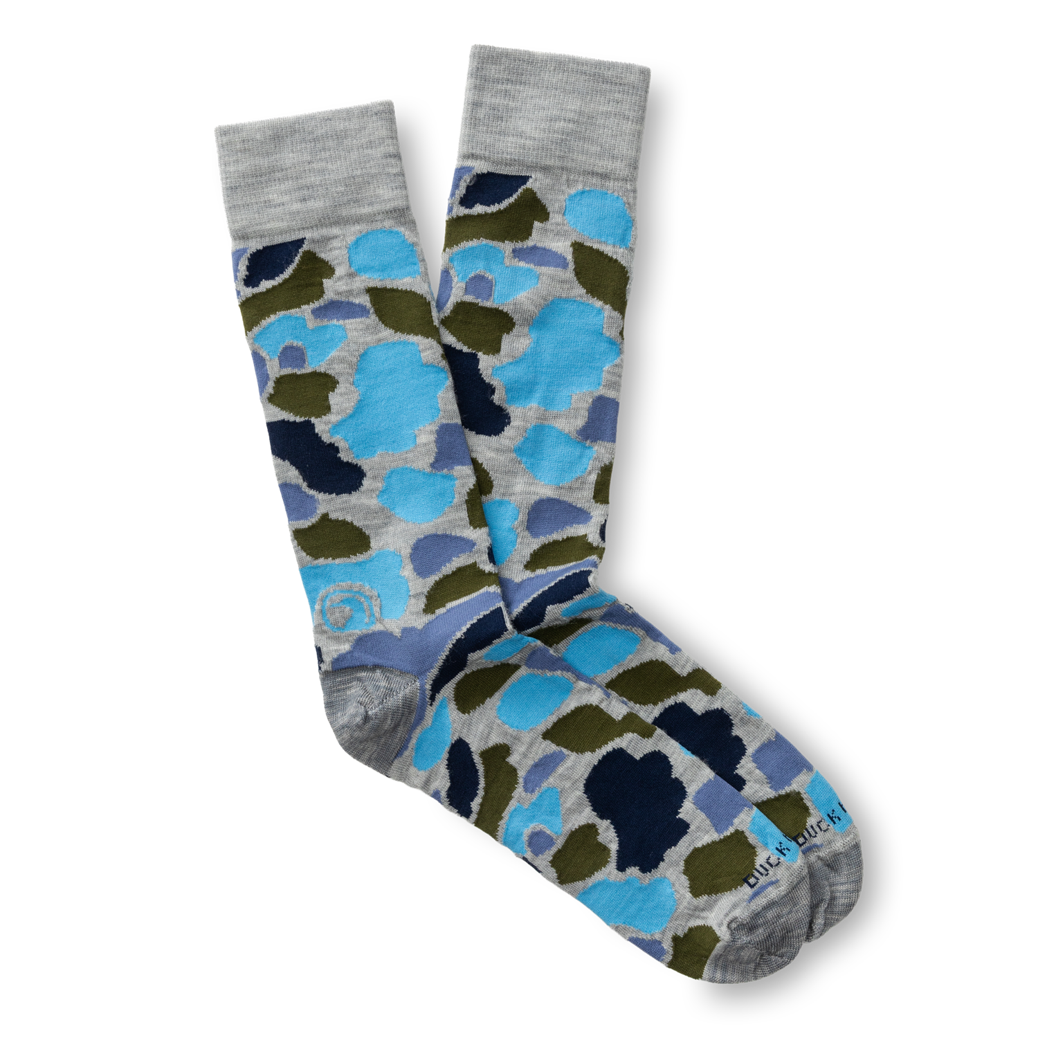Camo Sock - Heather Grey