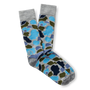 Camo Sock - Heather Grey