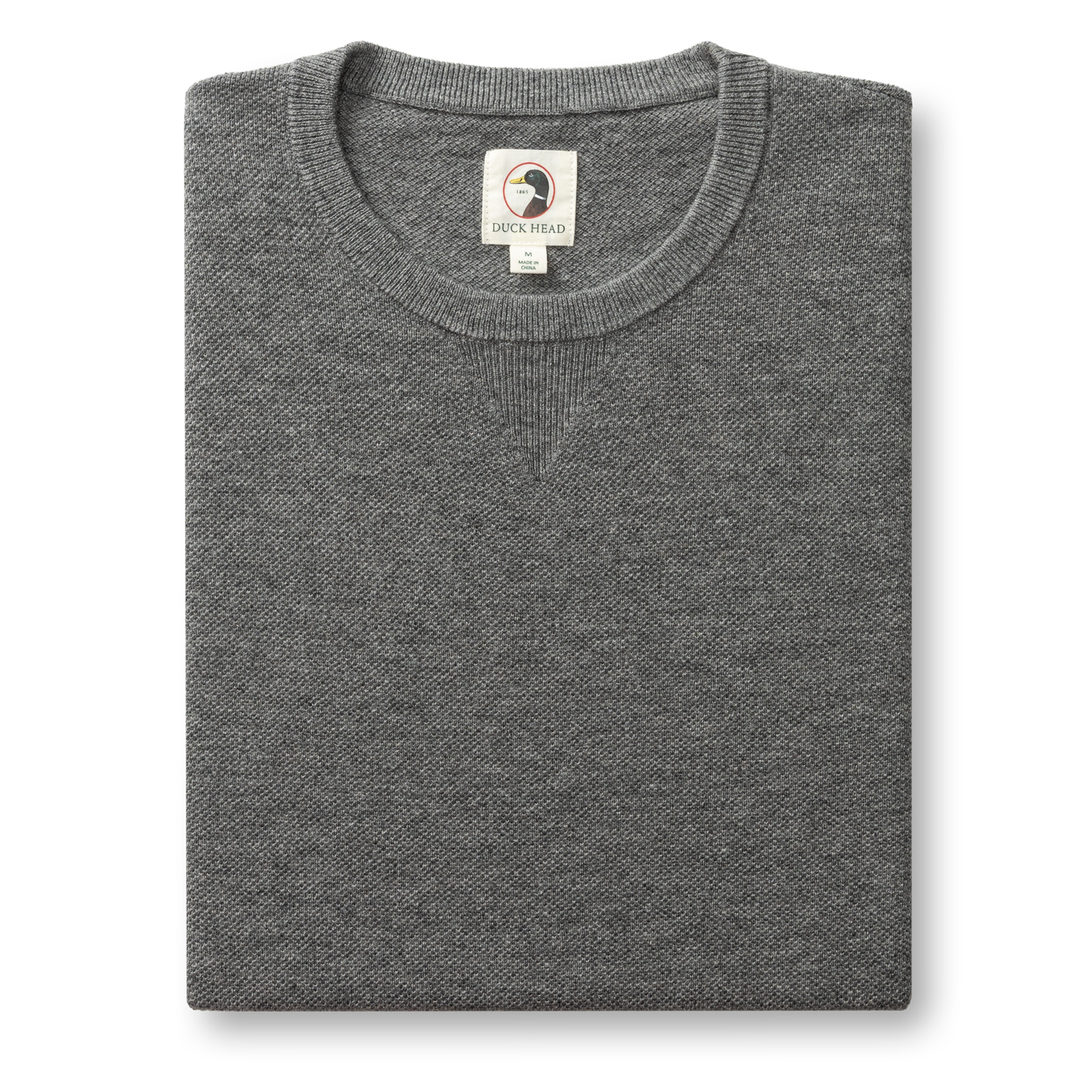 Henson Merino Crewneck Sweater - Brushed Nickel Heather