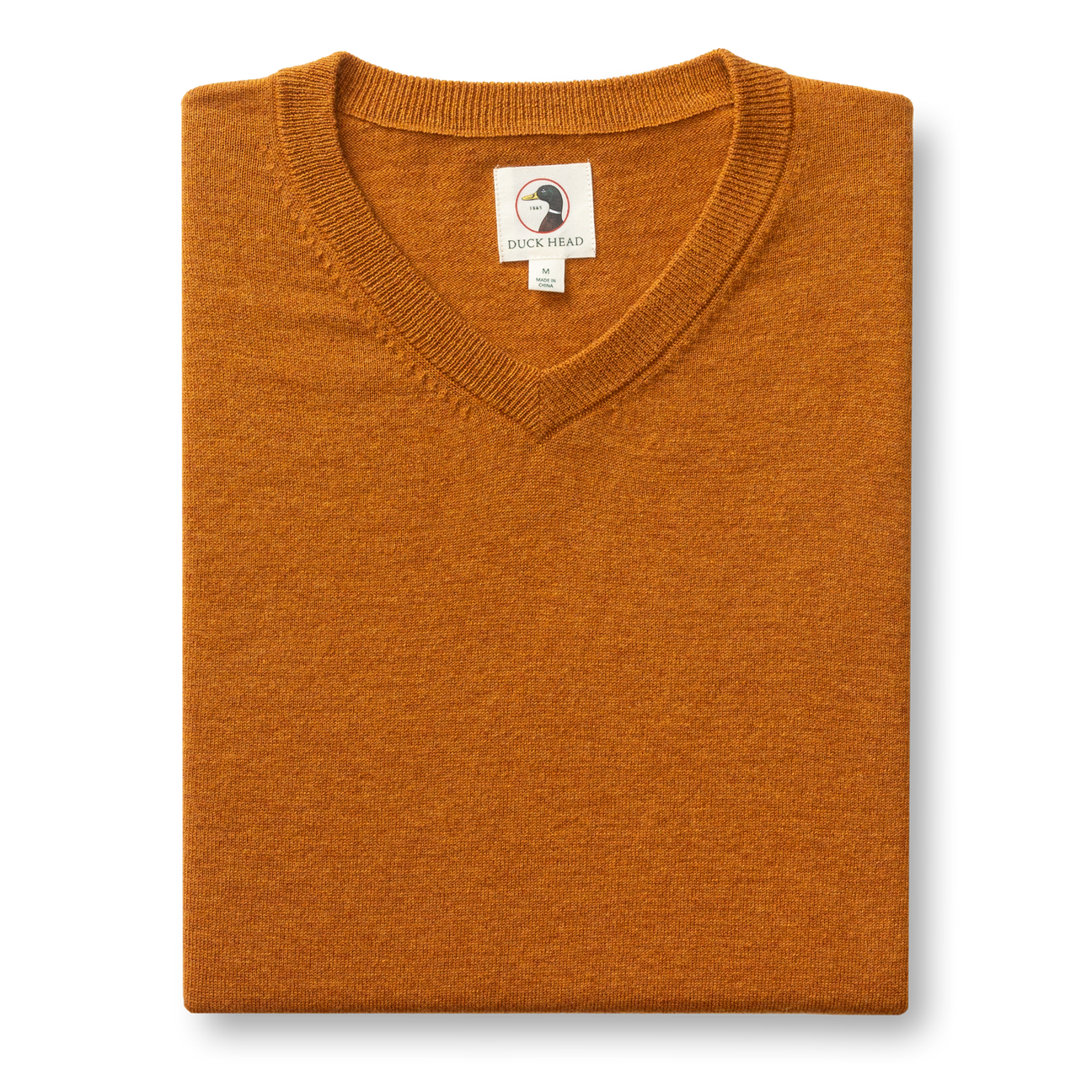 Buckley Merino V-Neck Sweater - Spiced Oak Heather