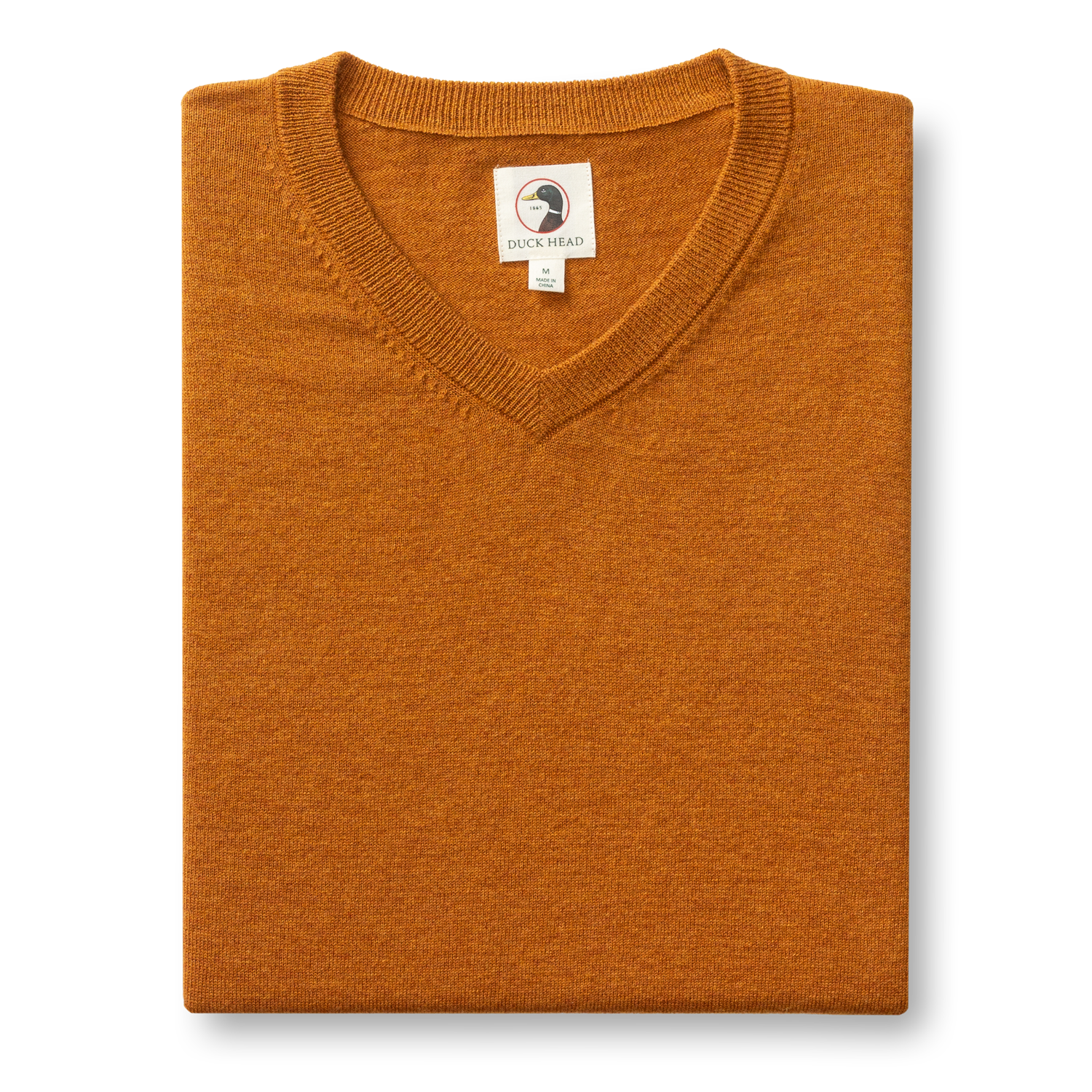 Buckley Merino V-Neck Sweater - Spiced Oak Heather