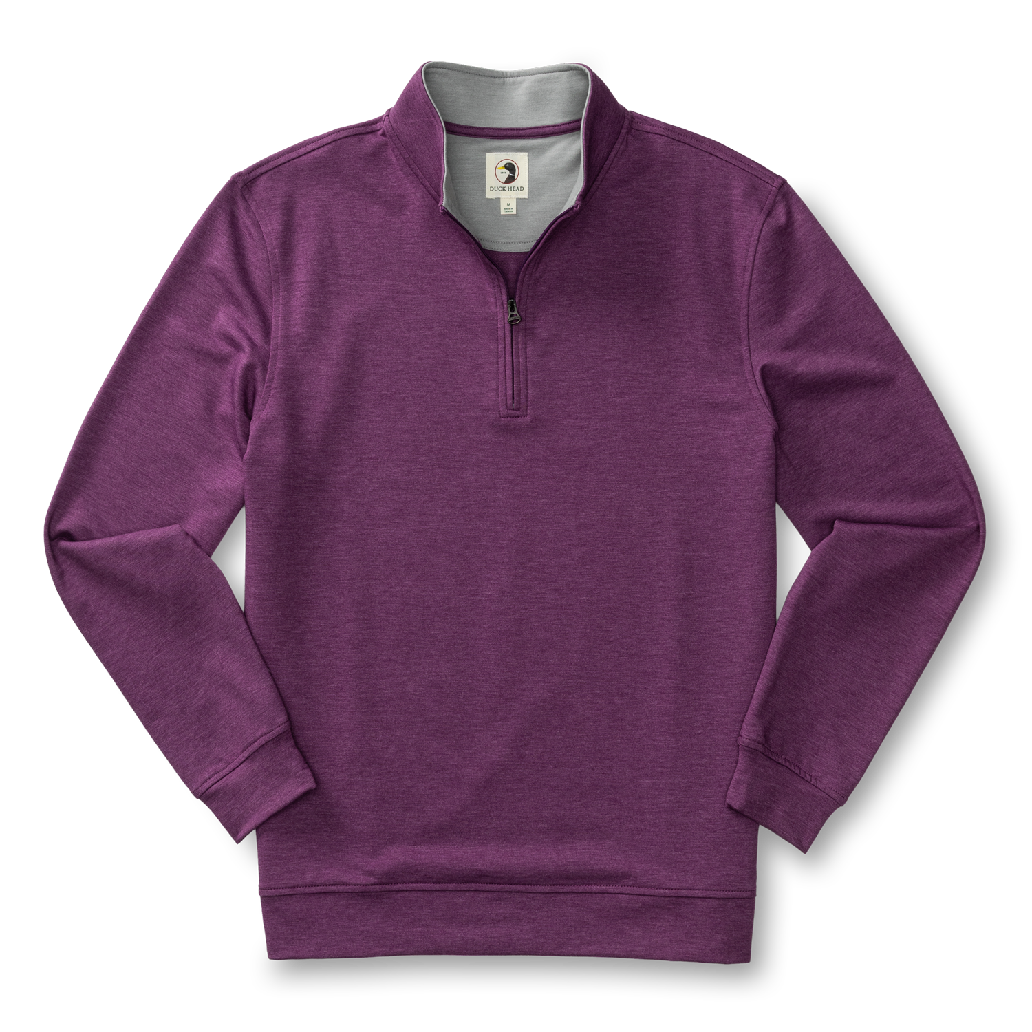 Dunmore Performance 1/4 Zip Pullover - Aubergine Heather