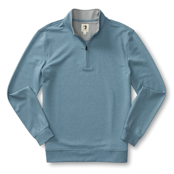 Dunmore Performance 1/4 Zip Pullover - Windblown Sky Heather