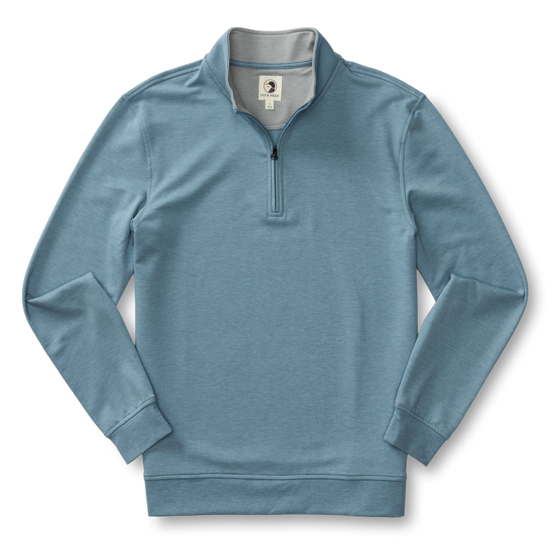 Dunmore Performance 1/4 Zip Pullover - Windblown Sky Heather
