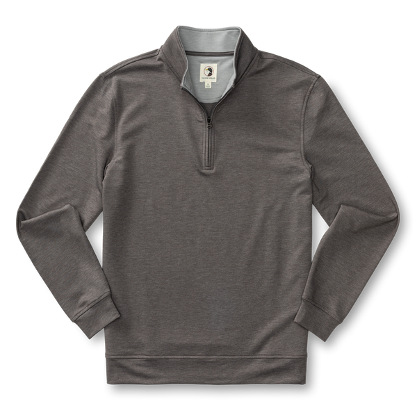 Dunmore Performance 1/4 Zip Pullover - Fossil Gray