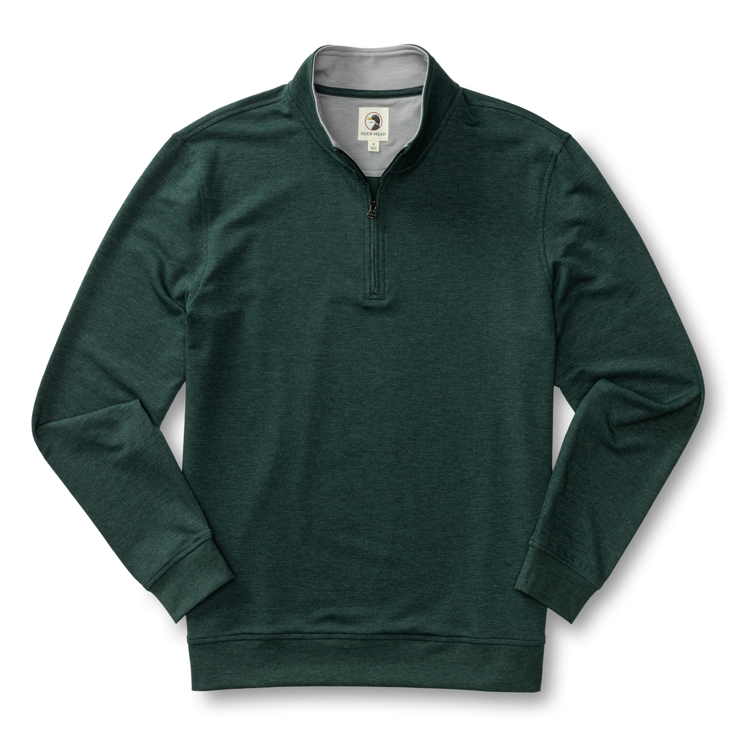 Long Drive Performance 1/4 Zip Pullover - Midnight Teal Heather