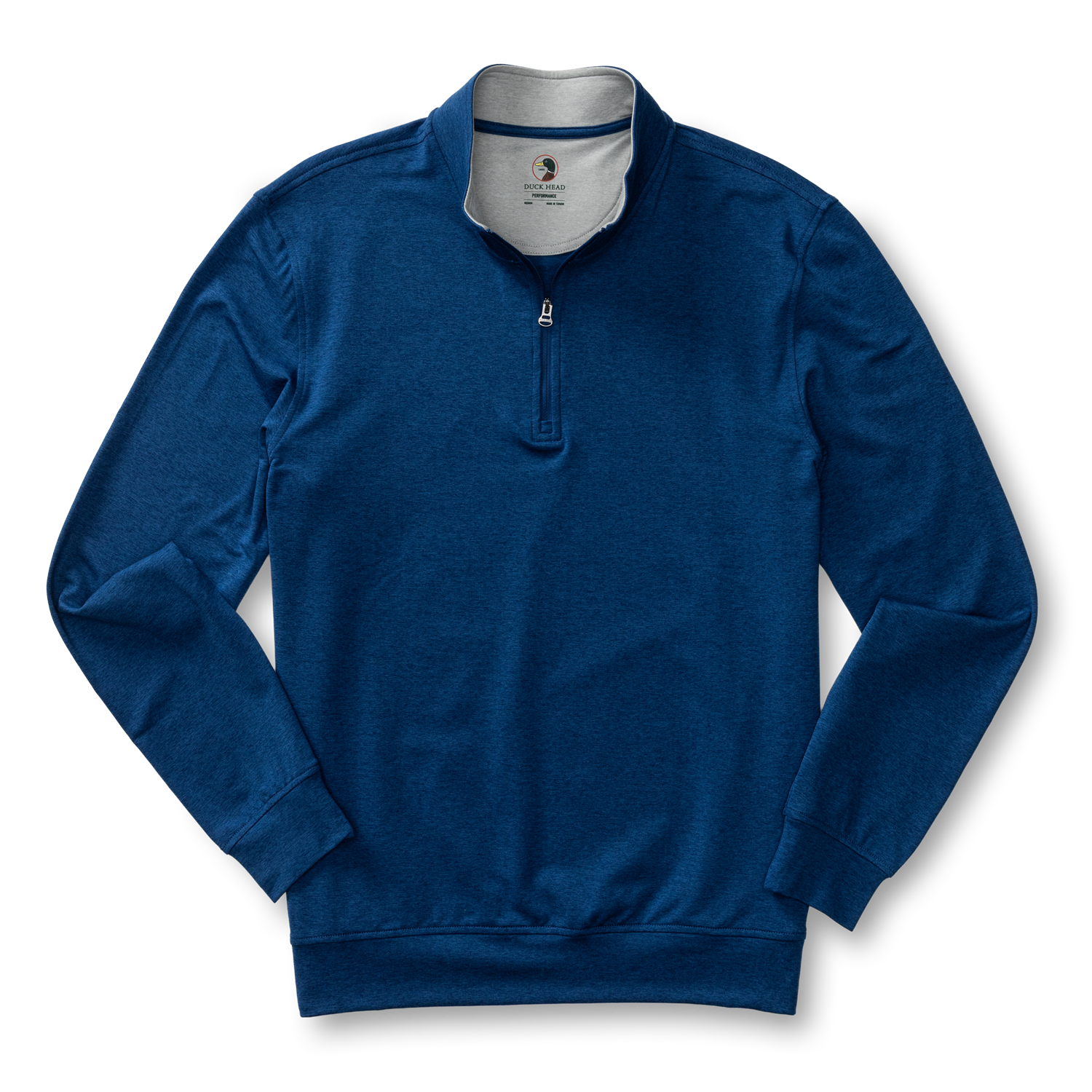 Long Drive Performance 1/4 Zip Pullover - Navy Peony Heather