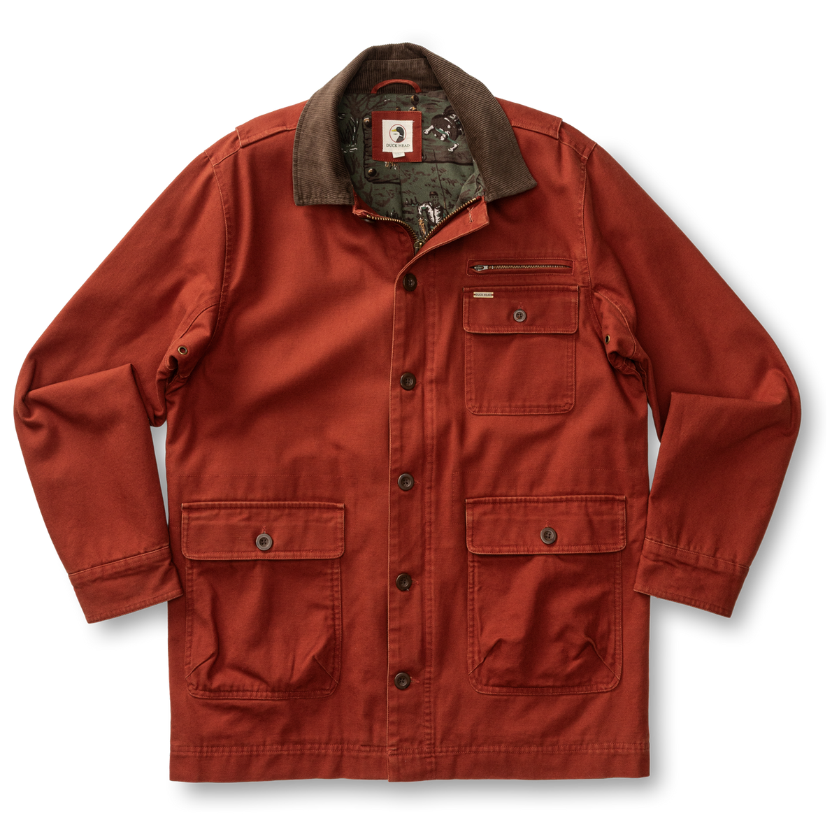 Duck Canvas Barn Coat - Brandy Brown