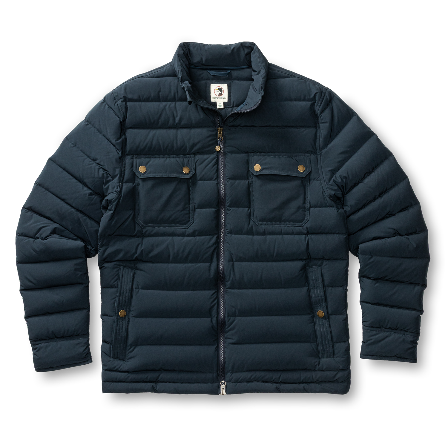 Atherton Down Quilted Jacket - Carbon Navy