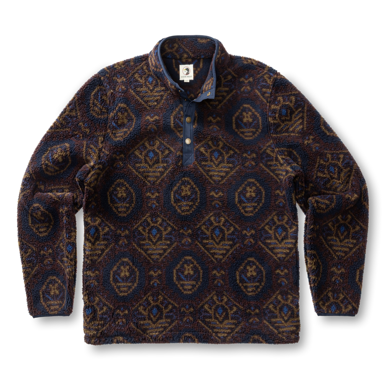 Pineview Fleece 1/4 Snap Pullover - Deep Navy