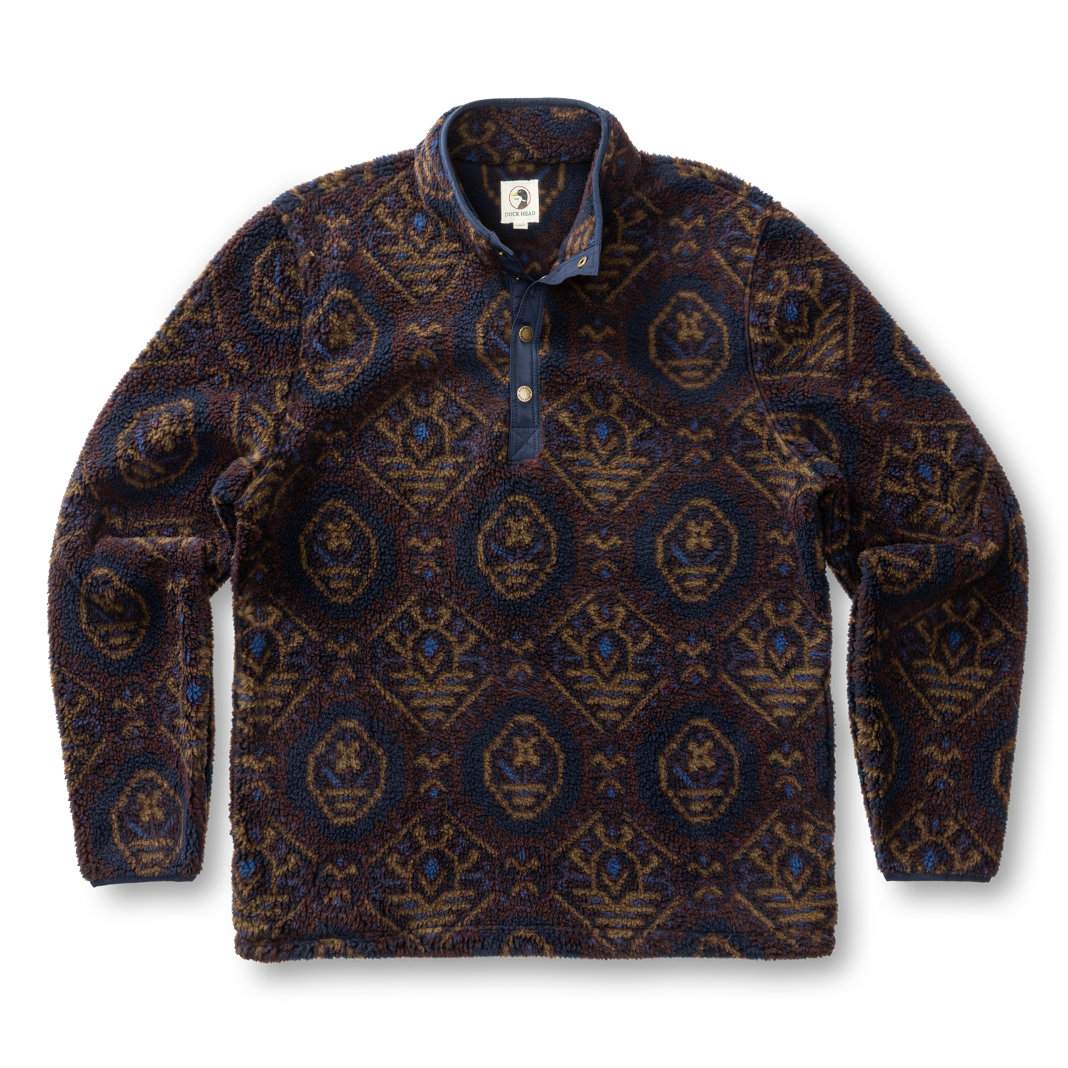 Pineview Fleece 1/4 Snap Pullover - Deep Navy