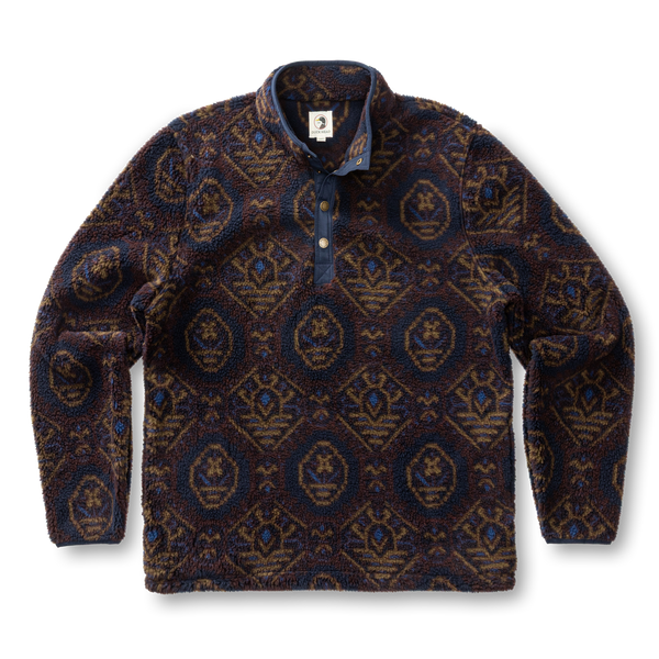 Pineview Fleece 1/4 Snap Pullover - Deep Navy