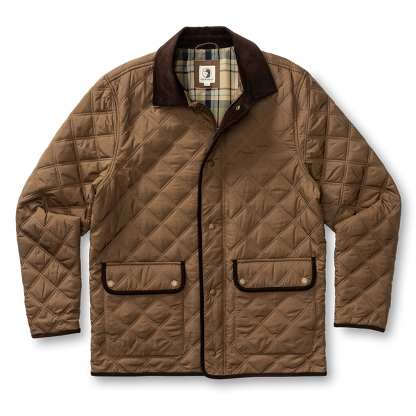 Fremont Lodge Performance Quilted Jacket - Dark Taupe