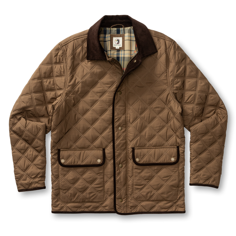 Fremont Lodge Performance Quilted Jacket - Dark Taupe
