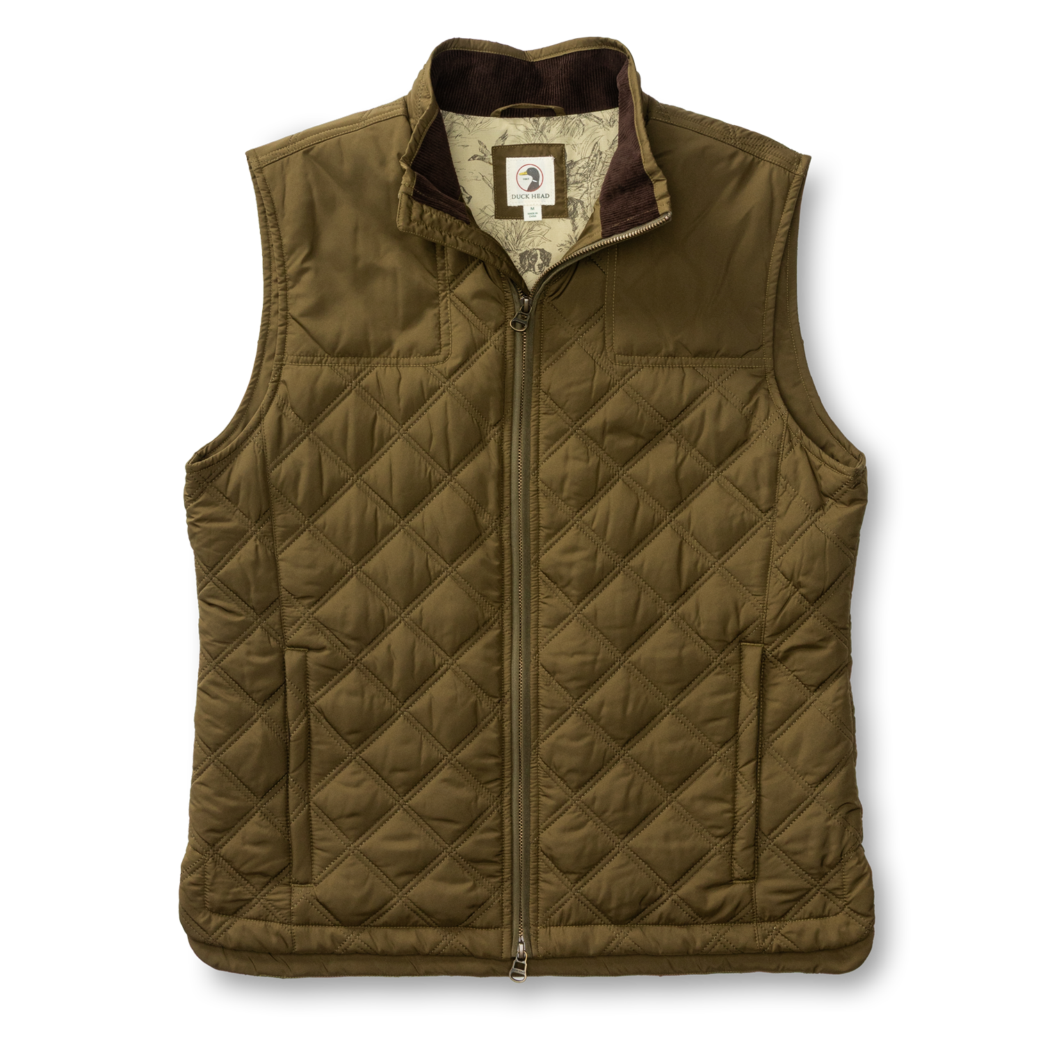 Fremont Sport Performance Quilted Vest - Dark Olive