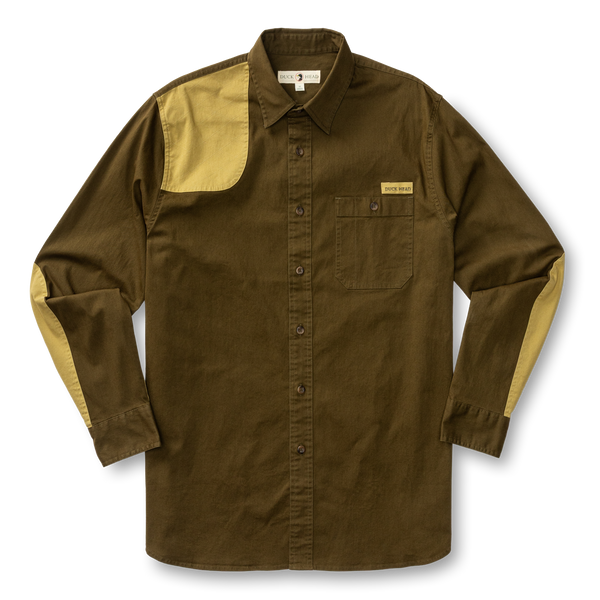 Woodland Shooting Shirt - Dark Olive