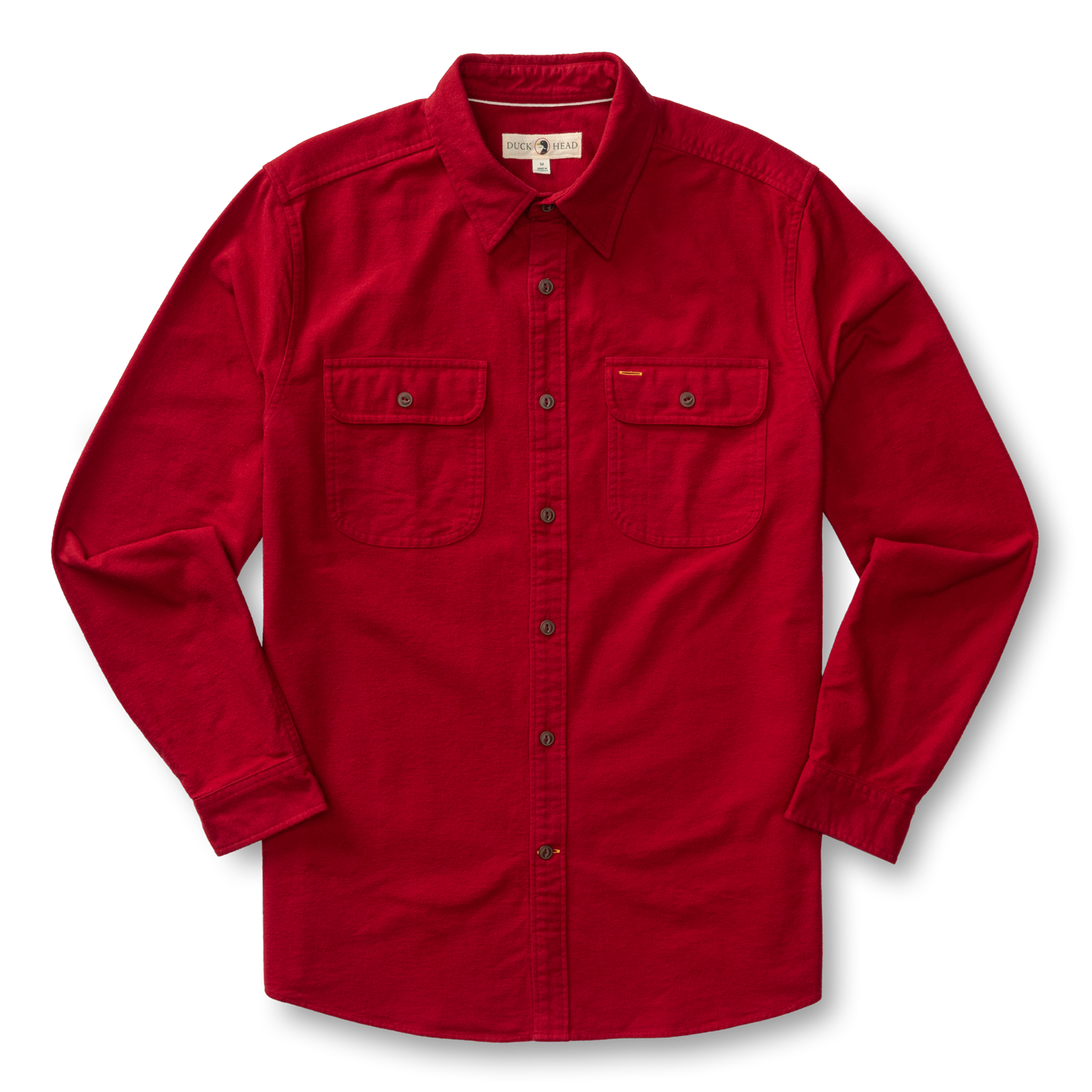 Moleskin Work Shirt - Trailton Solid - Rio Red