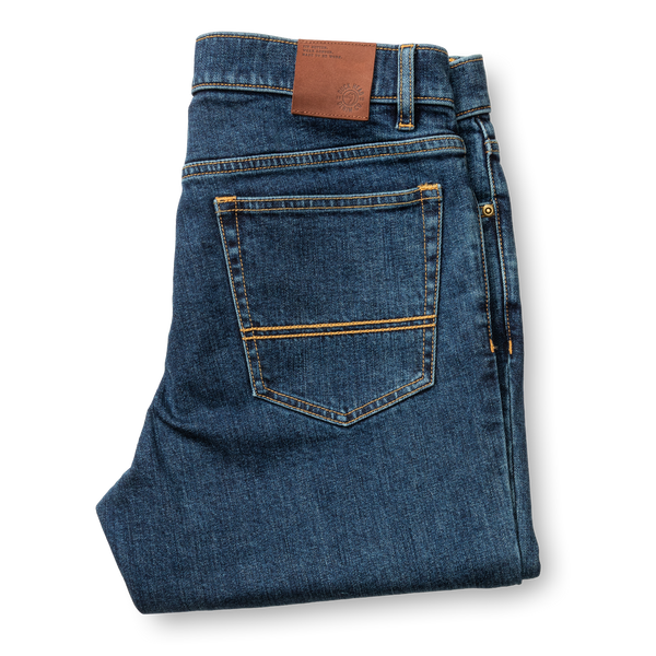 Classic Straight Denim - Medium Wash