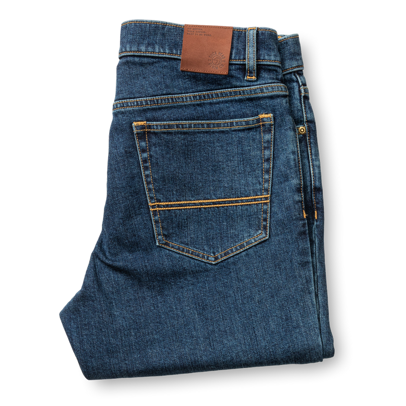 Classic Straight Denim - Medium Wash