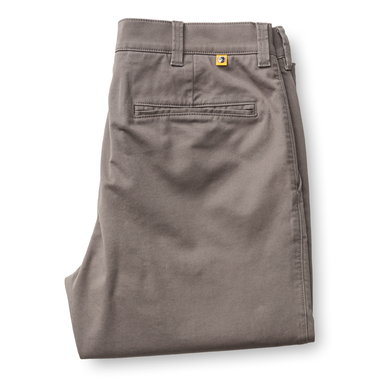 Classic Fit Gold School Chino - Fossil Gray
