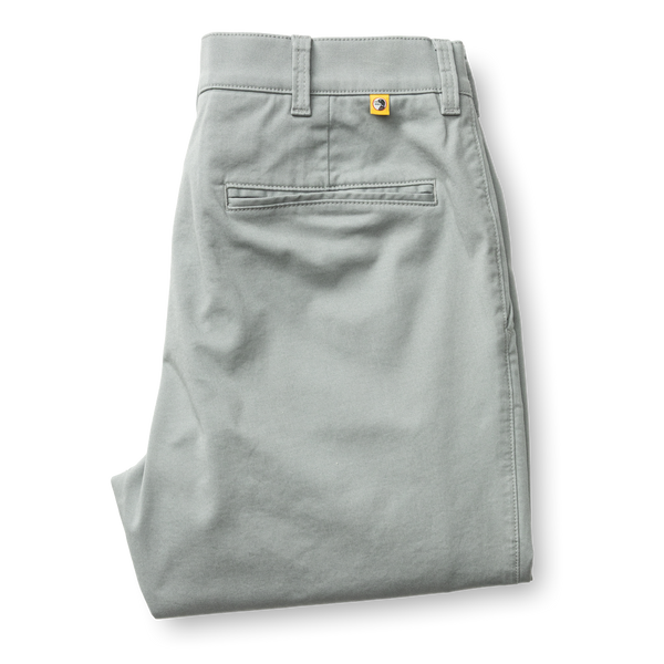 Classic Fit Gold School Chino - Monument Gray