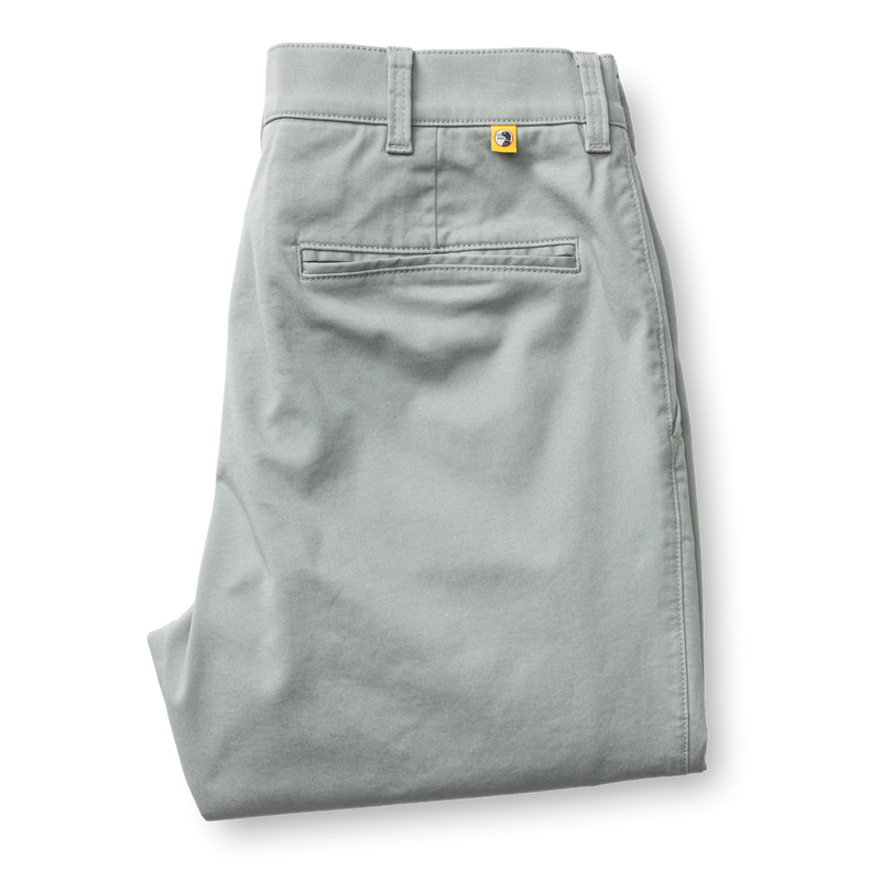 Classic Fit Gold School Chino - Monument Gray