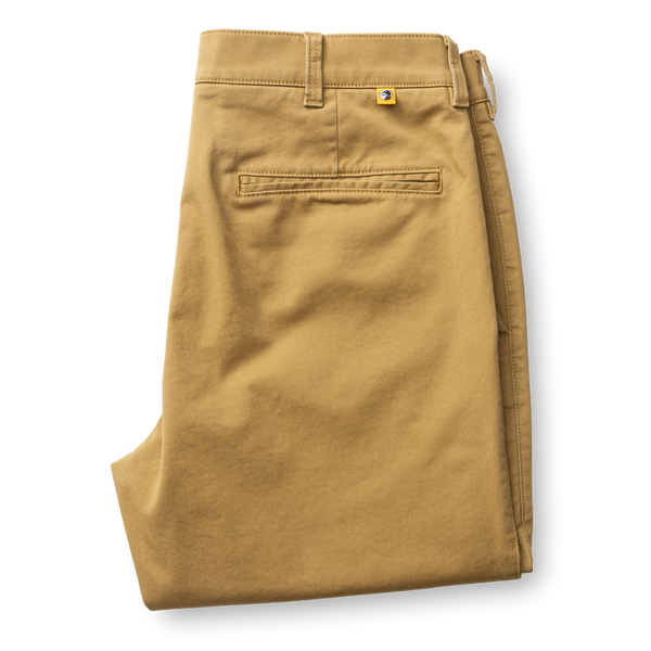 Classic Fit Gold School Chino - Antique Bronze