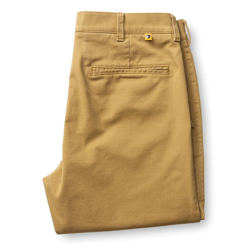 Classic Fit Gold School Chino - Antique Bronze