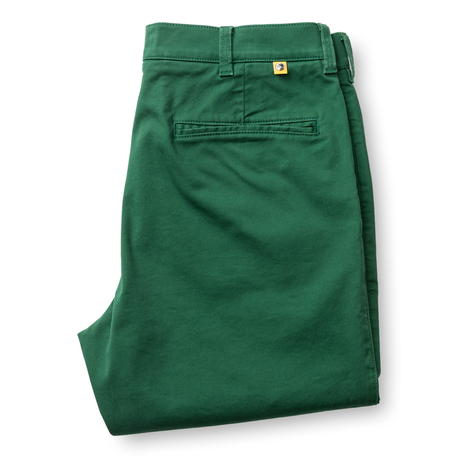 Classic Fit Gold School Chino - Hunter Green