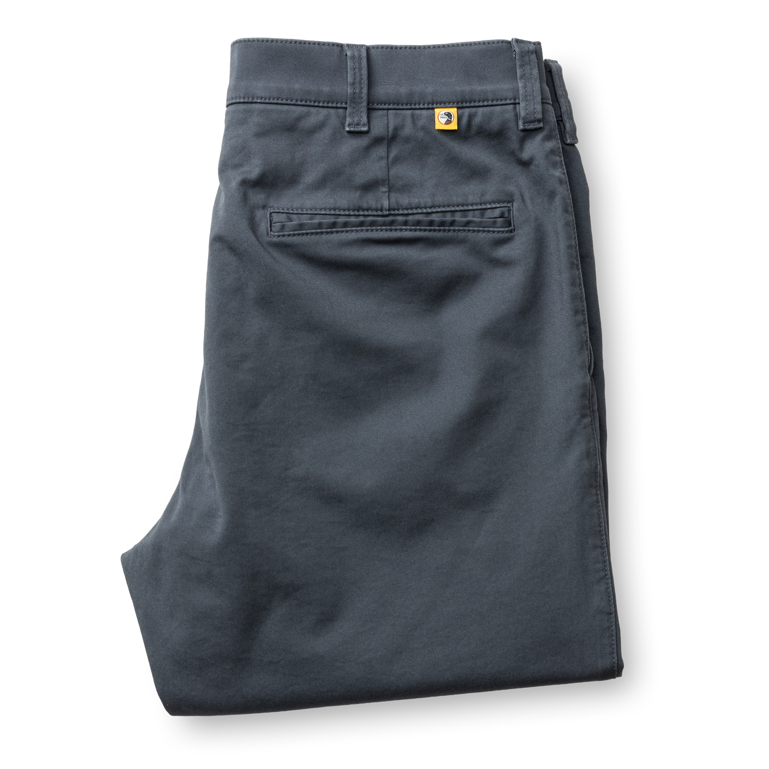 Classic Fit Gold School Chino - Washed Navy