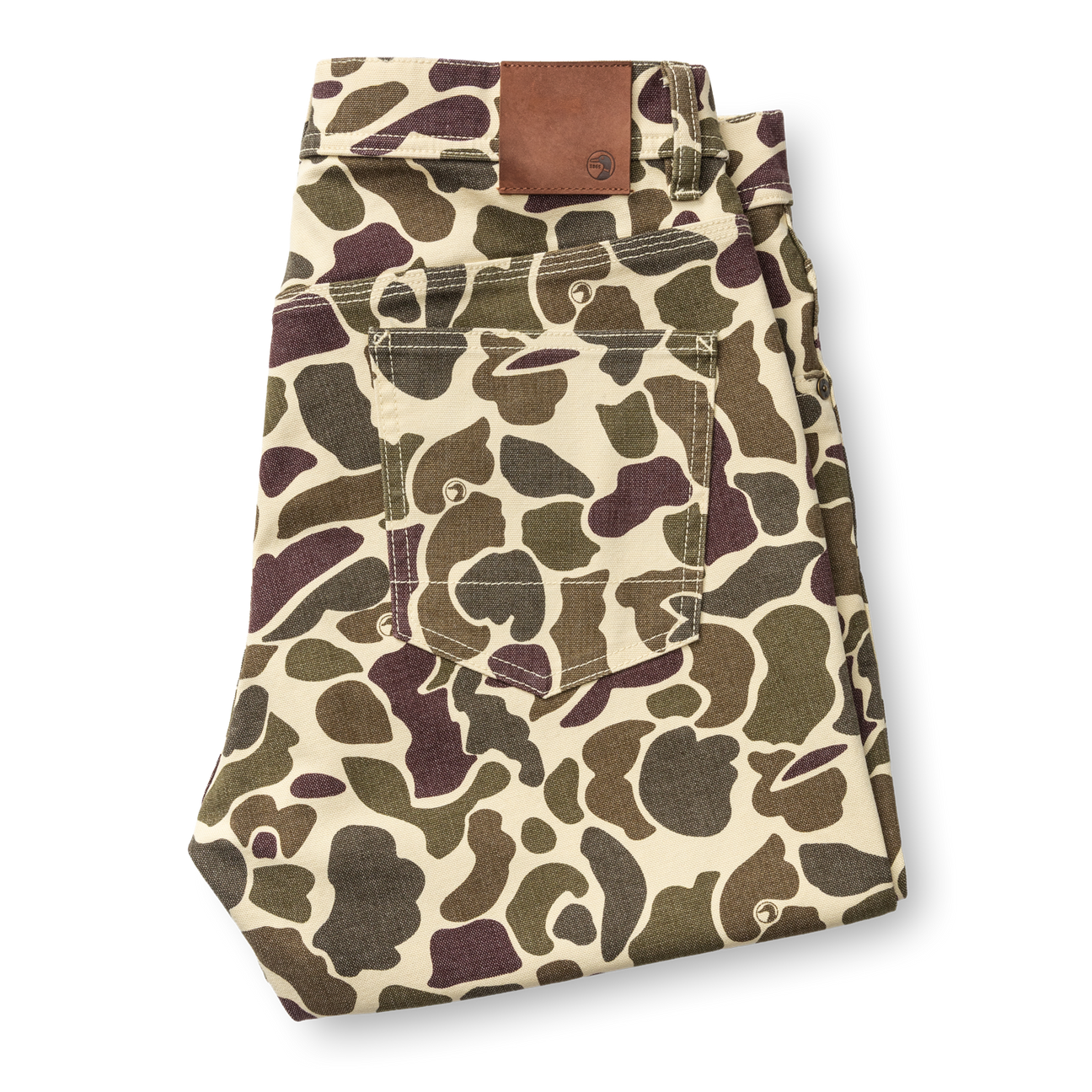 Field Canvas Five-Pocket - Sandrift Khaki Camo