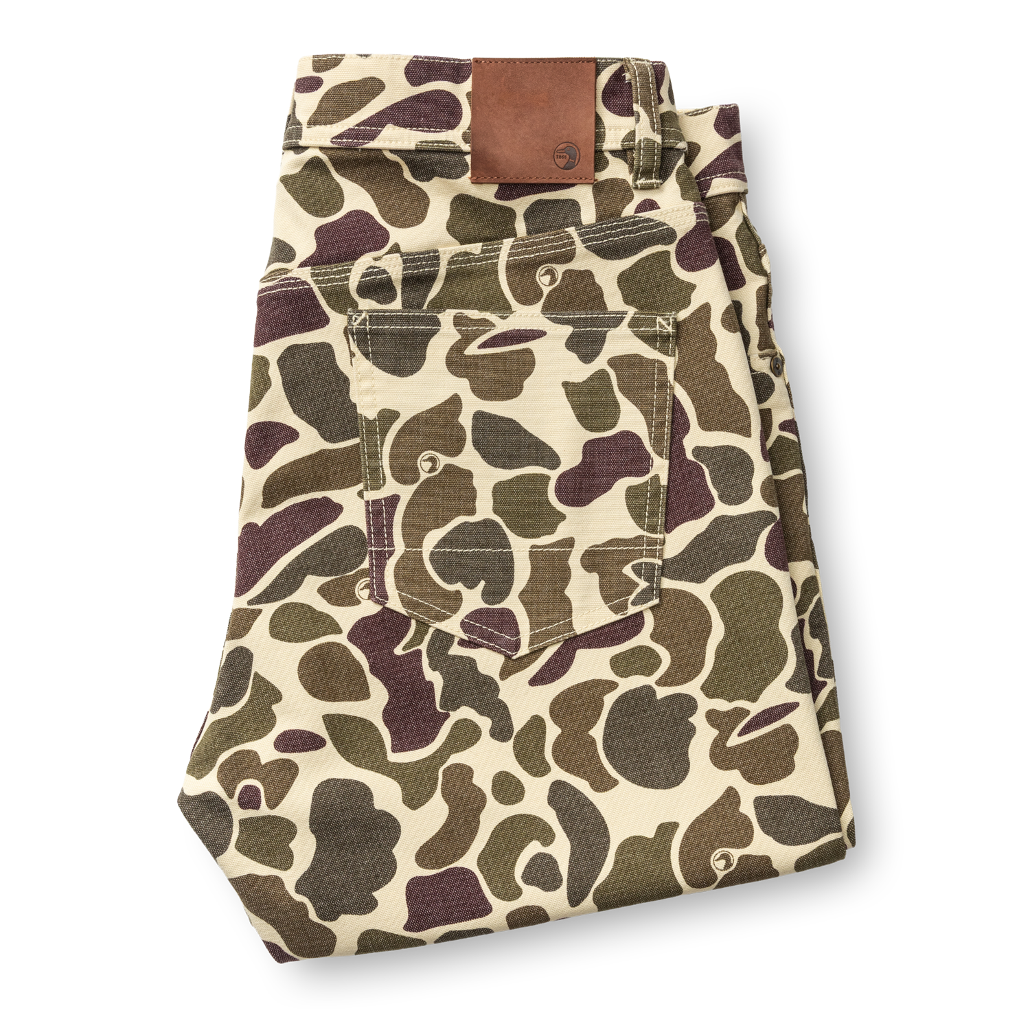 Field Canvas Five-Pocket - Sandrift Khaki Camo