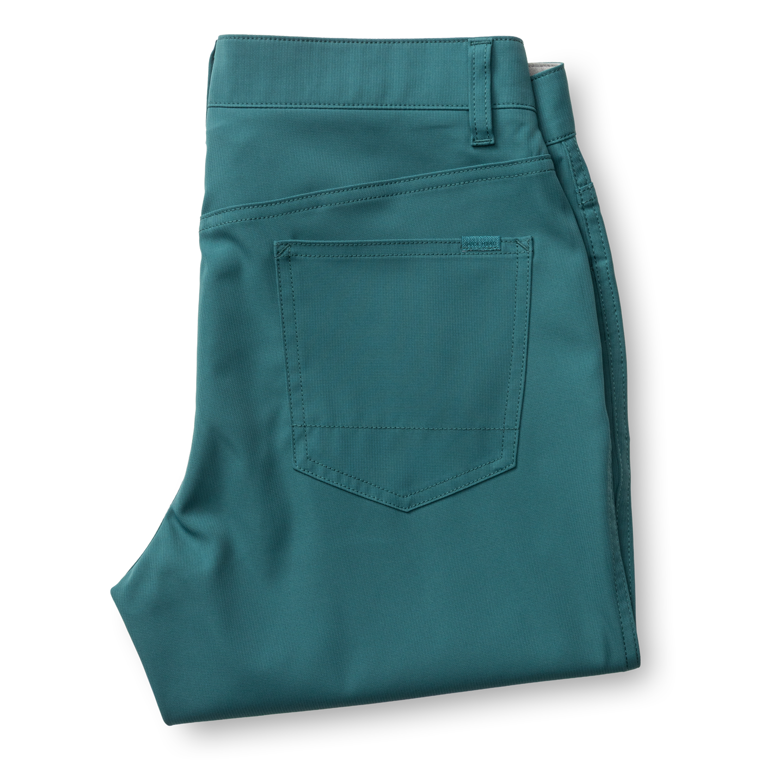 Long Drive Performance Five-Pocket - Midnight Teal