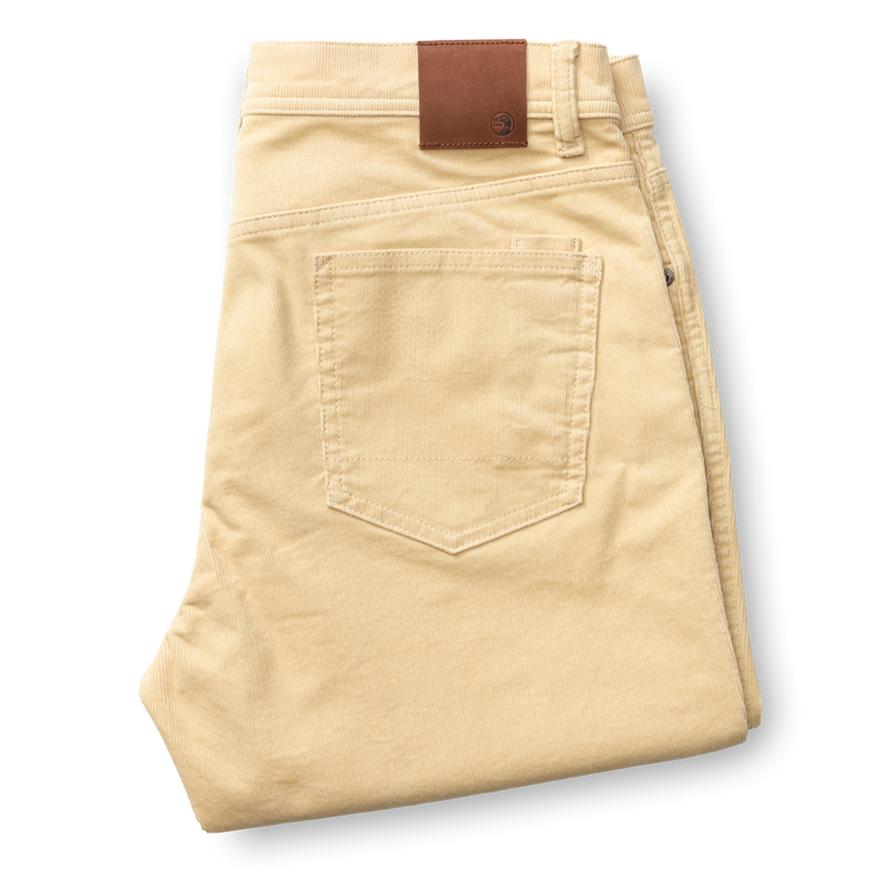 Holston Corduroy Five-Pocket - Sandrift Khaki