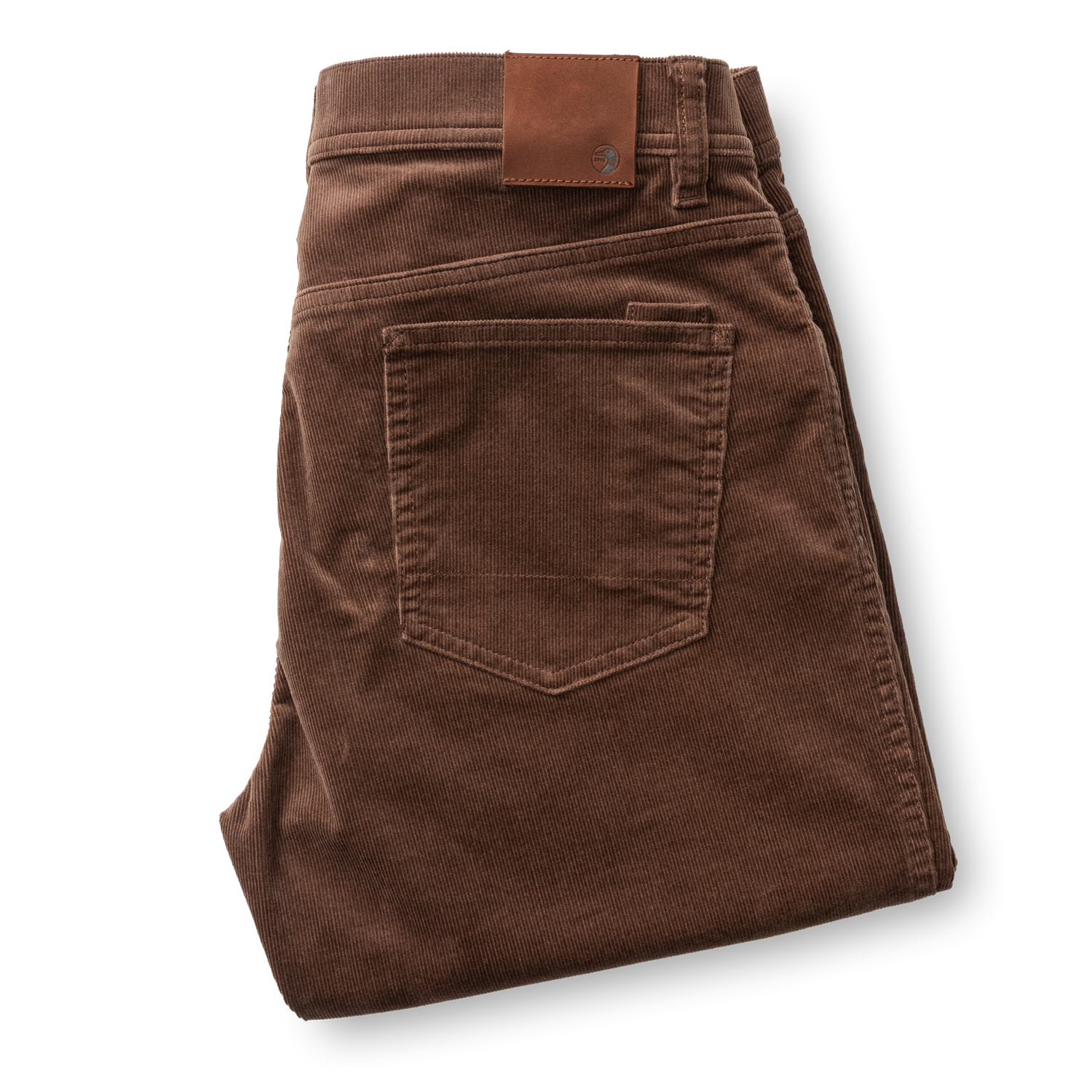 Holston Corduroy Five-Pocket - Espresso Brown