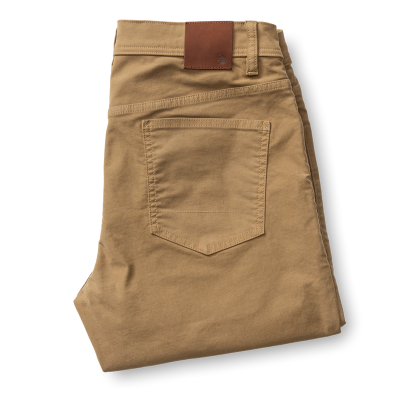 Weldon Garment Dyed Five-Pocket - Rustic Brown