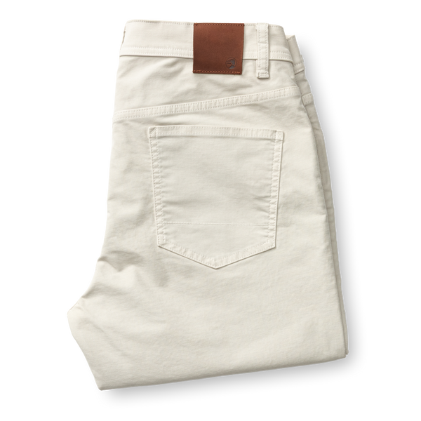 Weldon Garment Dyed Five-Pocket - Stone