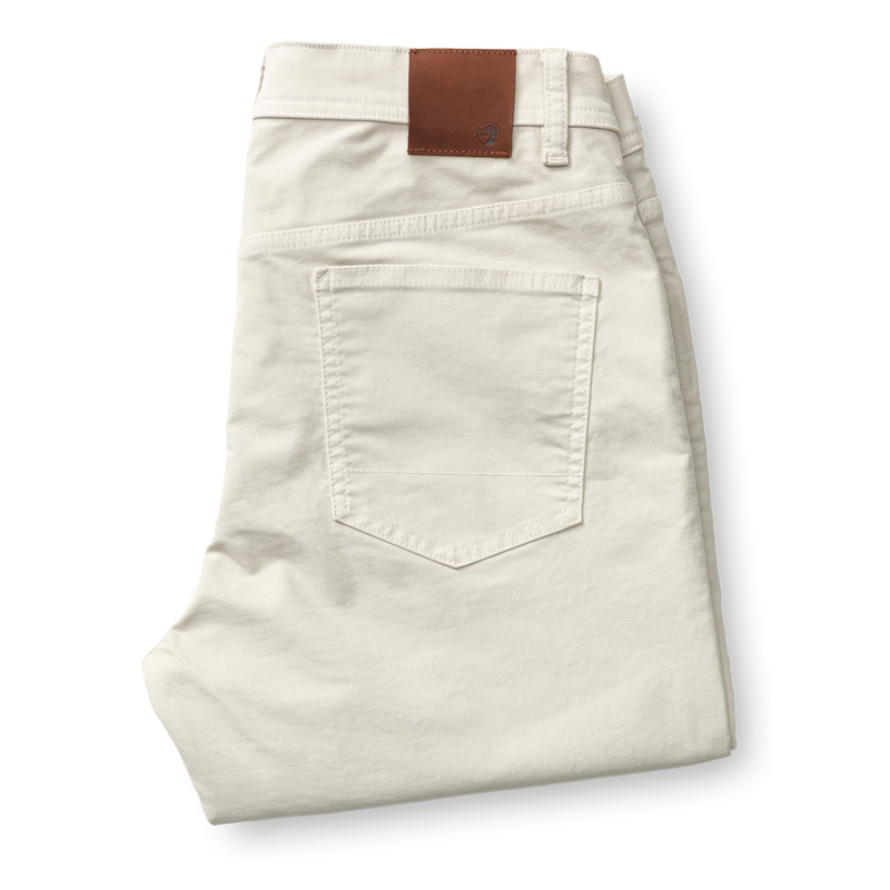 Weldon Garment Dyed Five-Pocket - Stone