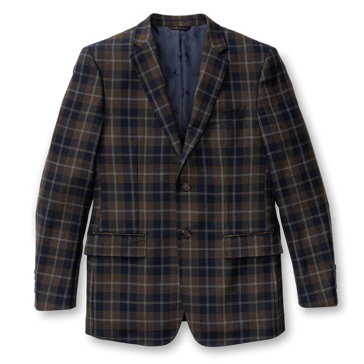 Sutherland Plaid Sport Coat - Coming Soon - Deep Navy