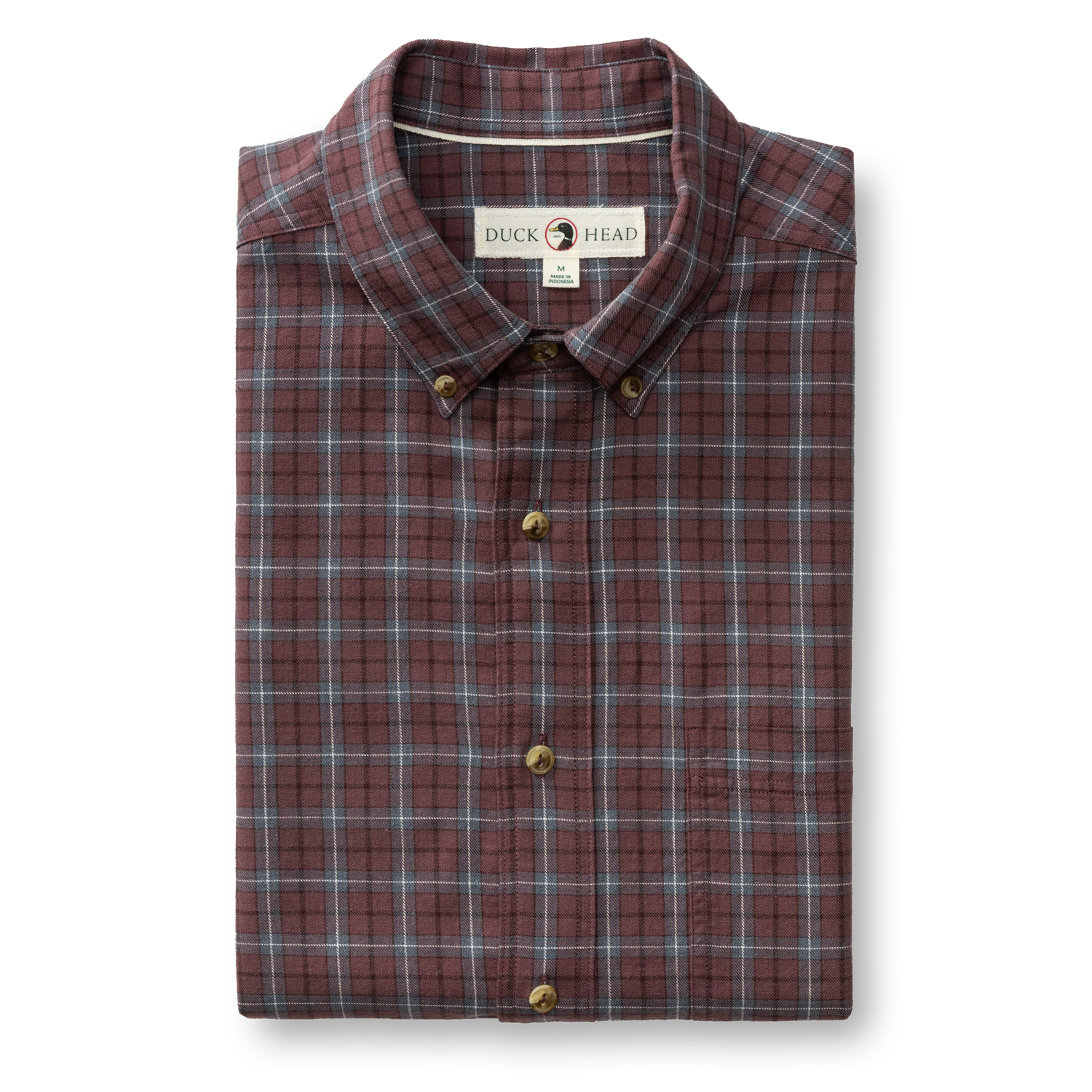 Cotton Wool Sport Shirt - Mercer Plaid - Huckleberry