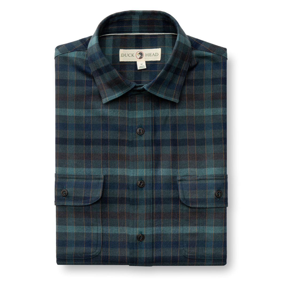 Performance Flannel Sport Shirt - Oakmere Plaid - Pine Grove