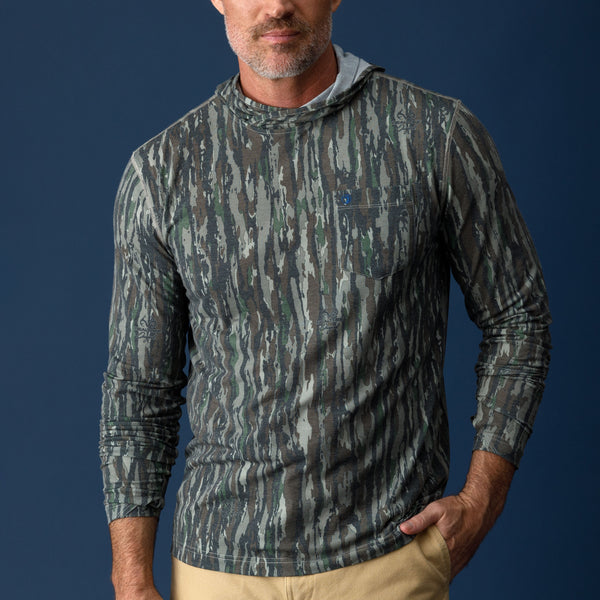 Realtree Windward Performance Hooded T-Shirt - Original Camo
