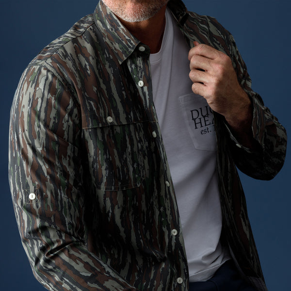 Realtree Performance Dobby Guide Shirt  - Original Camo