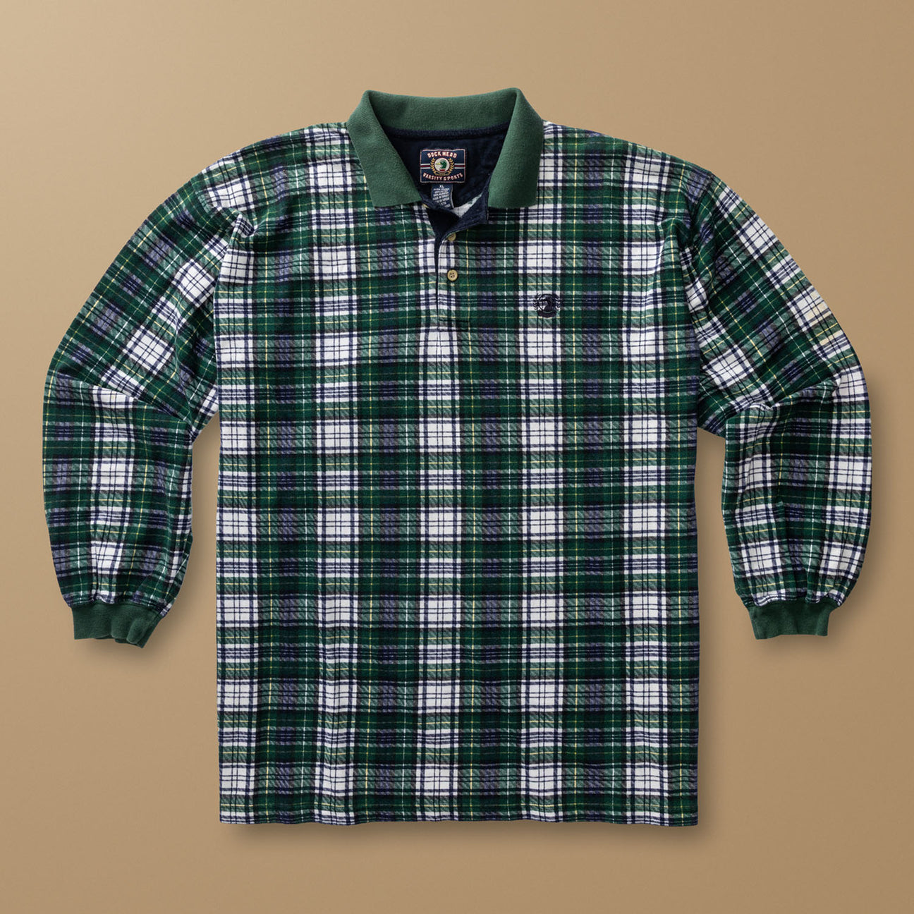 Tartan Plaid Polo XL - Duck Head Vintage